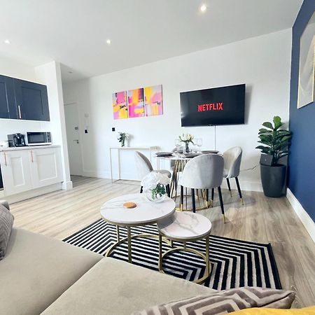 Luxury Norwich City Centre Apartment - Free Parking ภายนอก รูปภาพ