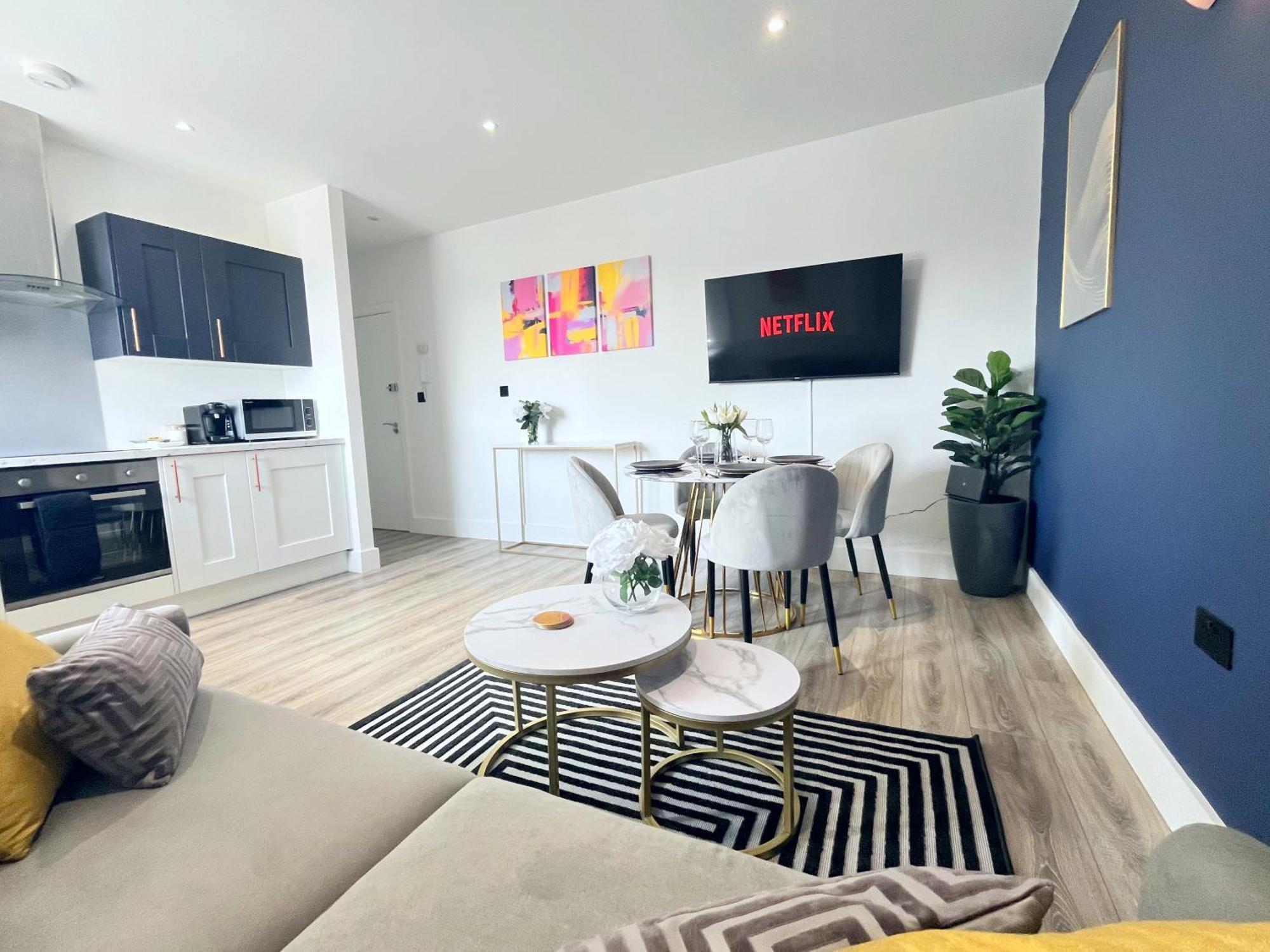 Luxury Norwich City Centre Apartment - Free Parking ภายนอก รูปภาพ